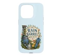 Custodia per iPhone 15 Pro Rain Barrel Society Cottagecore Garden