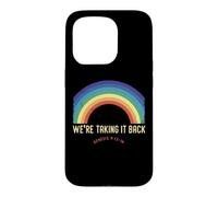 Custodia per iPhone 15 Pro Rainbow We're Taking It Really Back - Versetto biblico cristiano