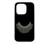 Custodia per iPhone 15 Pro RBG Ruth Bader Ginsburg Dissent Collar modello