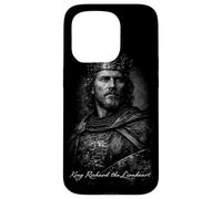 Custodia per iPhone 15 Pro Re Riccardo Il Re Crociato Medievale Cuor di Leone