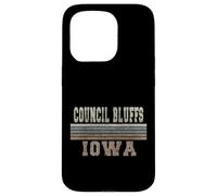 Custodia per iPhone 15 Pro Retro Council Bluffs Iowa