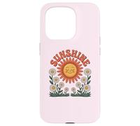 Custodia per iPhone 15 Pro Retro Happy Day Smiling Flower Vintage Groovy 70s