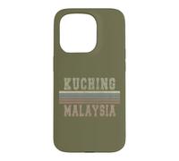 Custodia per iPhone 15 Pro Retro Kuching Malesia