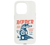 Custodia per iPhone 15 Pro Ripper Crocodile Surfer Australia GoldCoast