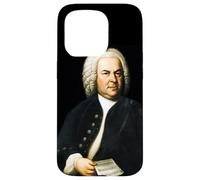 Custodia per iPhone 15 Pro Ritratto del grande compositore Johann Sebastian Bach