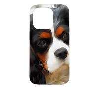 Custodia per iPhone 15 Pro Ritratto Di Un Re Carlo Cavalier Spaniel