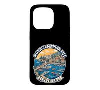 Custodia per iPhone 15 Pro Riviera di Monaco Marina Montecarlo