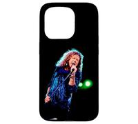 Custodia per iPhone 15 Pro Robert Plant dal vivo ai Led Zeppelin di Wembley 1992