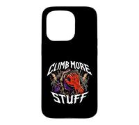 Custodia per iPhone 15 Pro Rock Climber Bouldering CLIMB MORE STUFF