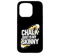 Custodia per iPhone 15 Pro Rock Climbing Bouldering Chalk Dust Is My Skinny