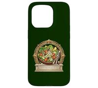 Custodia per iPhone 15 Pro Romana mediterranea Salad Illustrazione Foodie Design