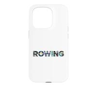 Custodia per iPhone 15 Pro Rowing Life Team Women Men Crew Racing Graphic Regatta