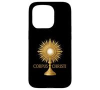 Custodia per iPhone 15 Pro Sacra Eucaristia cattolica del Corpus Domini