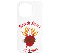 Custodia per iPhone 15 Pro Sacro Cuore di Gesù Immagine