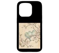 Custodia per iPhone 15 Pro Sakura Birds Harmony - Inchiostro giapponese Art