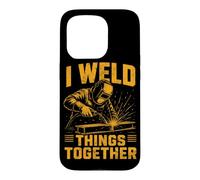 Custodia per iPhone 15 Pro Saldo le cose insieme Saldatore Metal Worker Lavoro Saldatura