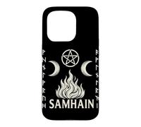 Custodia per iPhone 15 Pro Samhain Wicca Wiccan Witchy Vibes Festival celtico di Halloween