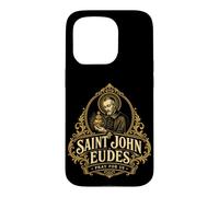Custodia per iPhone 15 Pro San Giovanni Eudes Sacro Cuore di Gesù Cattolico San Francese