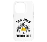 Custodia per iPhone 15 Pro San Juan Maglietta Souvenir sulla spiaggia Puerto Rico 2025 Vacanza