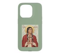 Custodia per iPhone 15 Pro San Kateri Tekakwitha Primo tributo ai nativi americani