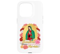 Custodia per iPhone 15 Pro Santa María de Guadalupe, La Morenita del Tepeyac