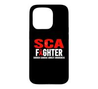 Custodia per iPhone 15 Pro SCA Awareness Fighter - Consapevolezza improvvisa dell'arresto cardiaco