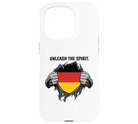 Custodia per iPhone 15 Pro Scatena lo Spirito tedesco Chest Rip