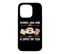 Custodia per iPhone 15 Pro Scones Jam English Tea Rituale Lover Pomeriggio British Tea