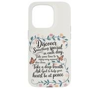 Custodia per iPhone 15 Pro Scopri qualcosa di speciale in ogni giorno.