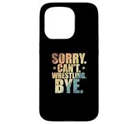 Custodia per iPhone 15 Pro Scusa, non posso. Wrestling. Ciao. Mostra lotta