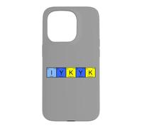 Custodia per iPhone 15 Pro Se sai di sapere - IYKYK - chimica divertente