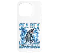 Custodia per iPhone 15 Pro Sea Rex Mosasaurus Ocean Predator Dinosaur Ragazzi