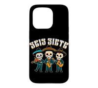 Custodia per iPhone 15 Pro Seis Siete Souls Giorno Dei Morti Dia De Los Muertos 67 Meme