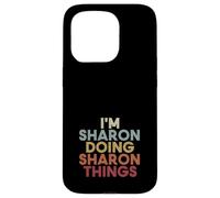 Custodia per iPhone 15 Pro Sharon Name Sharon Personalized Name First Given