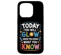 Custodia per iPhone 15 Pro Shine Bright in the Classroom Motivational per educatori