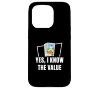 Custodia per iPhone 15 Pro Sì, conosco il valore di Funny Baseball Collezionisti di carte collezionabili