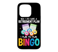 Custodia per iPhone 15 Pro Sì, ho un piano pensionistico Ho intenzione di giocare a Bingo Lover