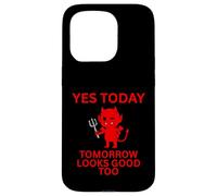 Custodia per iPhone 15 Pro Sì Oggi. Satana.