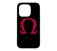 Custodia per iPhone 15 Pro SIMBOLO OMEGA ALFABETO GRECO MITOLOGIA FRATERNITÀ SORORITÀ