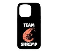 Custodia per iPhone 15 Pro Small Crustacean Shrimp Cute Minimalist Team Shrimp