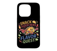 Custodia per iPhone 15 Pro Snack-sized hero on a flavor quest Cute Taco