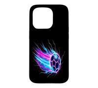 Custodia per iPhone 15 Pro Soccer Ball Dynamic Speed Light Trails