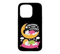 Custodia per iPhone 15 Pro Sognando il loro futuro Design per bambini che dormono