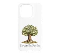Custodia per iPhone 15 Pro Soldi e albero radicati nella progettazione finanziaria dei profitti