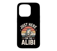 Custodia per iPhone 15 Pro Solo qui per The Alibi Frog Retro