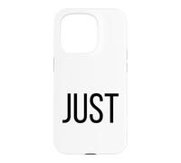 Custodia per iPhone 15 Pro Solo una parola aggettivo semplice costume di Halloween
