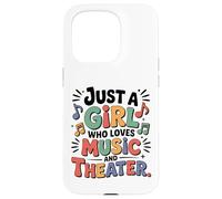 Custodia per iPhone 15 Pro Solo una ragazza che ama la musica e le arti dello spettacolo teatrale