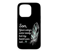 Custodia per iPhone 15 Pro Son Wings Were Ready By My Heart Not Memorial