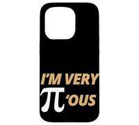 Custodia per iPhone 15 Pro Sono Molto Pious Divertente 3.14 Pi Day Matematica Fan Studente Insegnante
