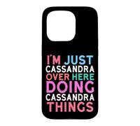 Custodia per iPhone 15 Pro Sono solo Cassandra qui a fare il nome di Cassandra Things